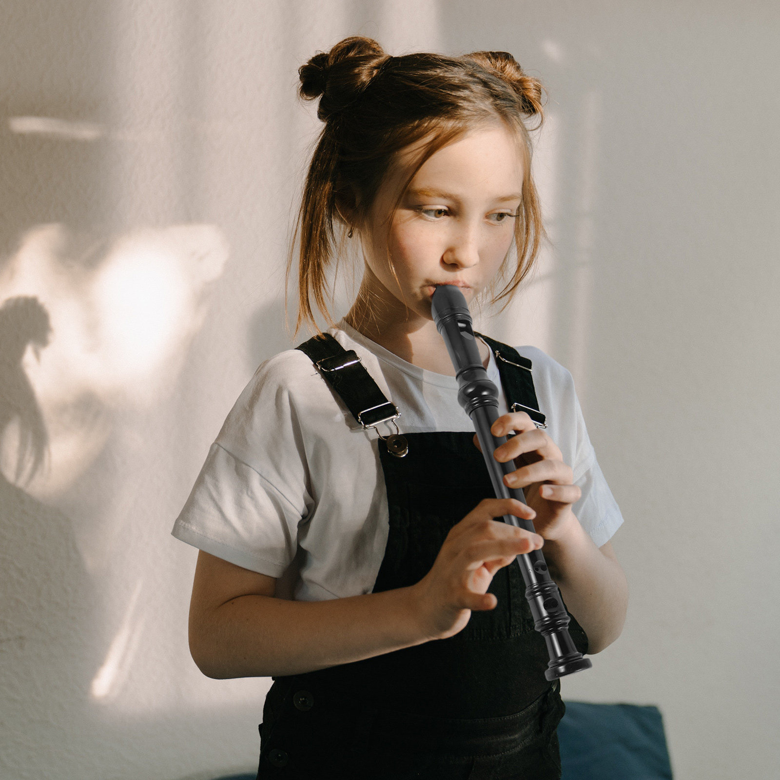 8 Hole Black Transparent ABS P - Soprano Recorder Plastic review and price